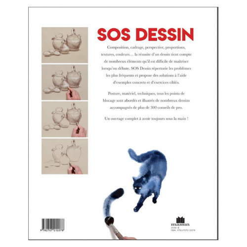 Livre SOS Dessin Plus de 300 conseils et astuces pour tout réussir