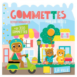 Livre Gommettes pour les petits La ville