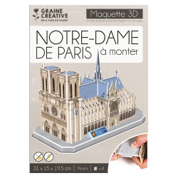 Maquette Puzzle 3D Notre-Dame de Paris