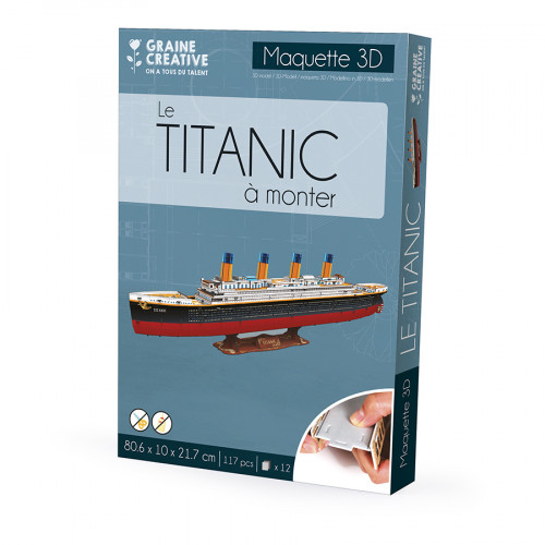 Maquette Puzzle 3D Le Titanic