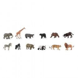 Figurines Animaux sauvages 12 pcs