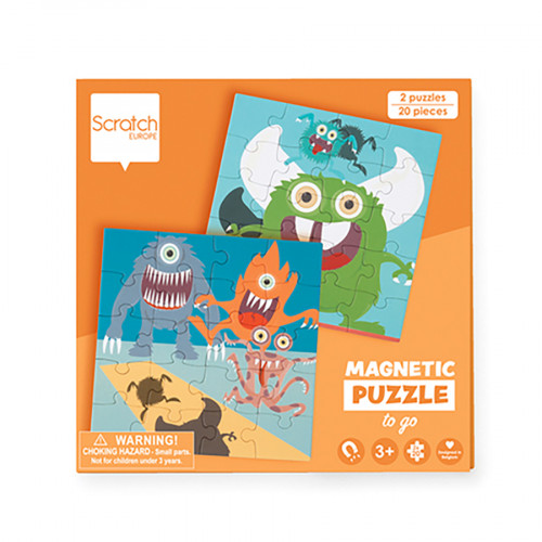 Livre de Puzzle magnétique Monstre