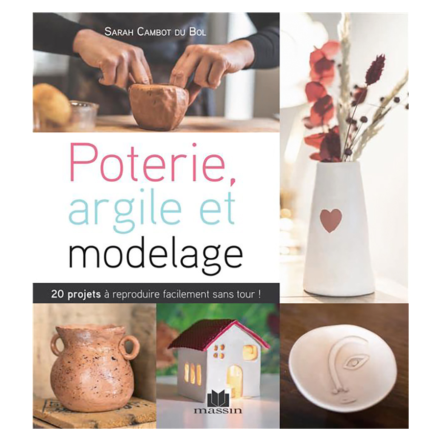 Livre Poterie, Argile et Modelage - Scrapmalin