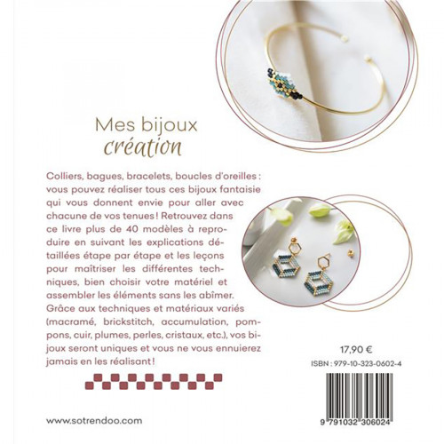 Livre Mes Bijoux Création