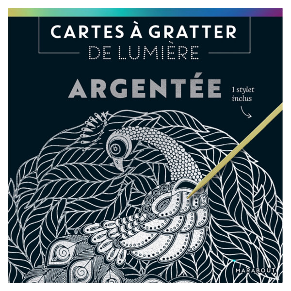 Cartes à gratter de Lumière : Argentée