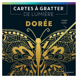 Cartes à gratter de Lumière : Dorée