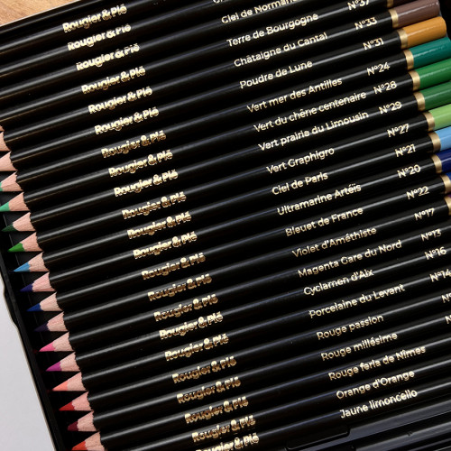 Crayons de couleur Permanents Créa Artiste Boîte de 24
