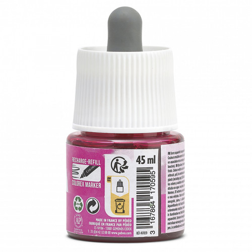 Encre aquarelle Colorex 45 ml Rose fluo