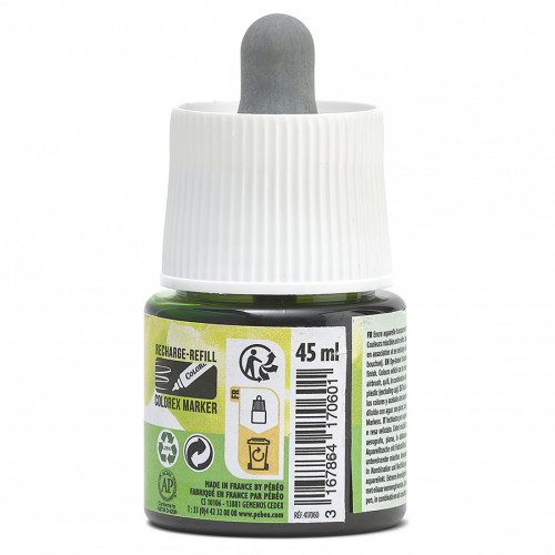 Encre aquarelle Colorex 45 ml Vert fluo