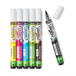 Marqueur Encre aquarelle Colorex Marker Set 6 Essentiels