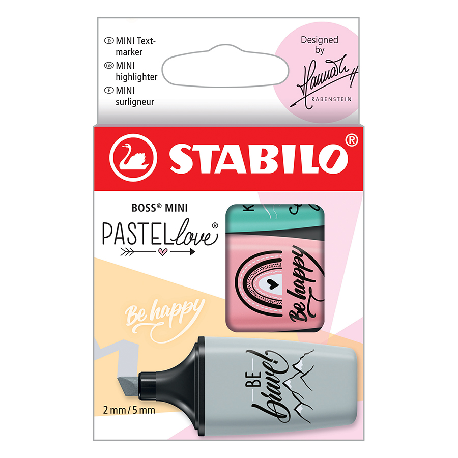 Stabilo Boss Mini Pastel Love Jaune