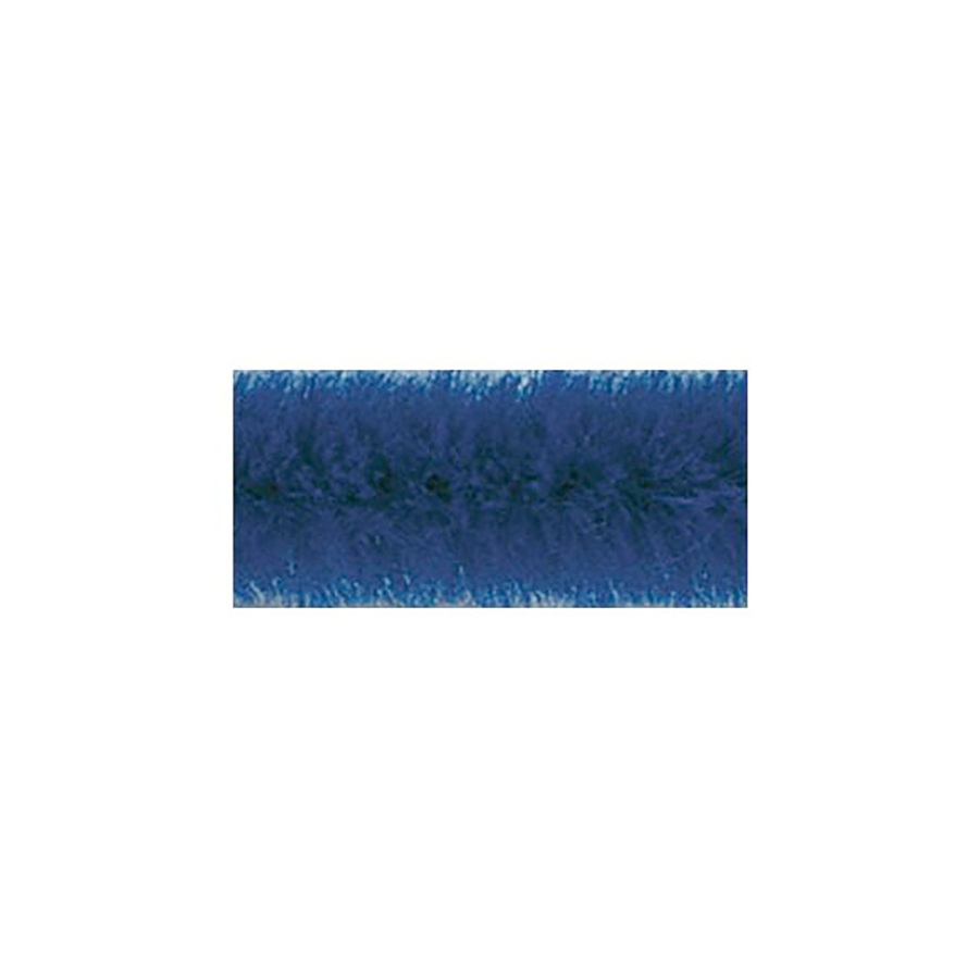 Chenille cure-pipe 50 cm par 10 Bleu Foncé
