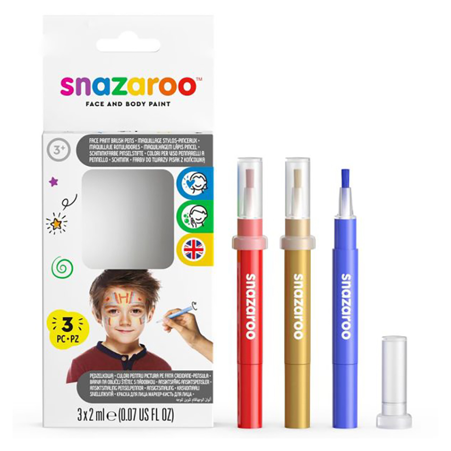 Maquillage masque de Carnaval avec Snazaroo