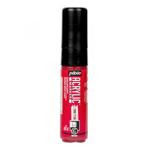 Feutre Acrylic Marker Pointe large 5 - 15 mm Rouge