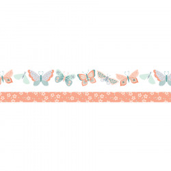 Ruban adhésif Masking Tape Mariposa 15 & 30 mm x 5 m Papillons