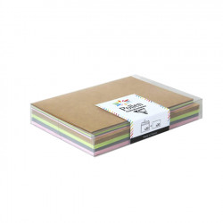 Coffret Pollen 20 Enveloppes et 20 Cartes Nature