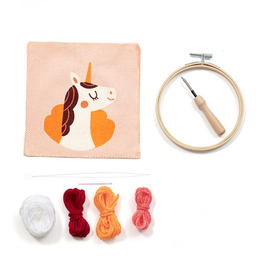 Punch Needle Kit Licorne