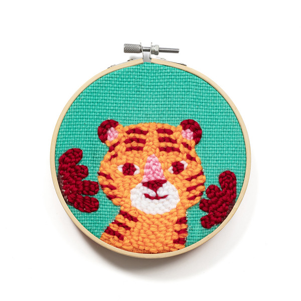 Punch Needle Kit Tigre