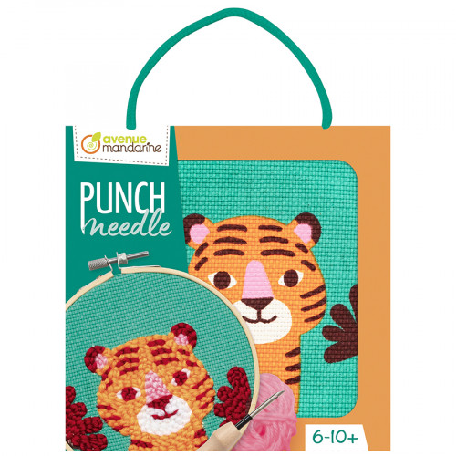 Punch Needle Kit Tigre