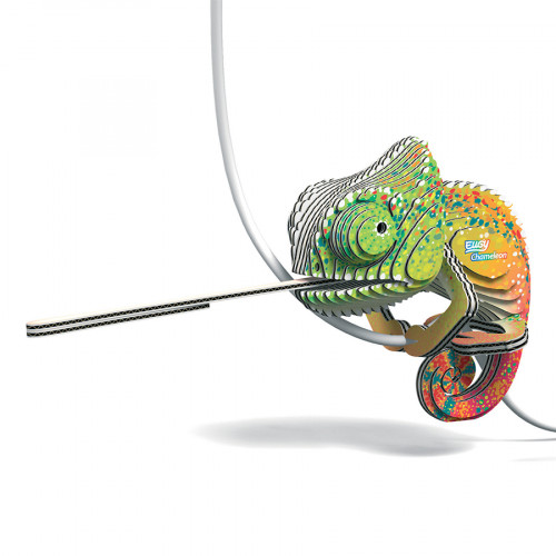 Maquette 3D en carton Caméléon