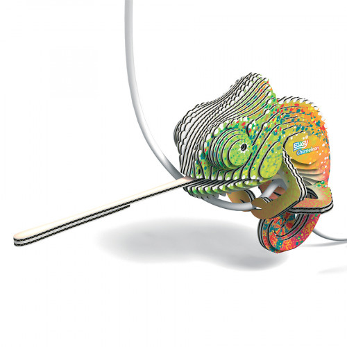 Maquette 3D en carton Caméléon