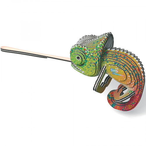 Maquette 3D en carton Caméléon