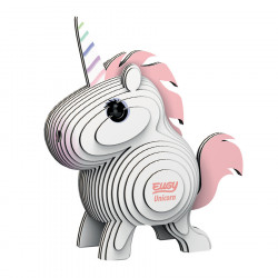 Maquette 3D en carton Licorne
