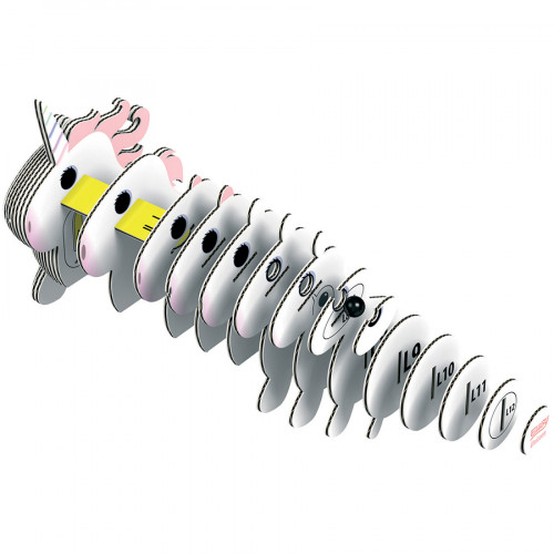 Maquette 3D en carton Licorne