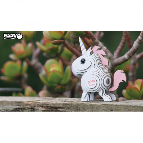 Maquette 3D en carton Licorne