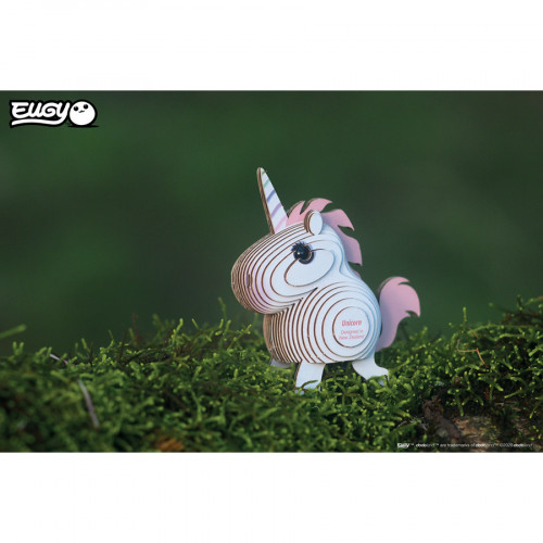 Maquette 3D en carton Licorne