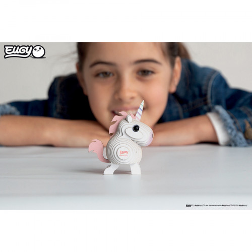 Maquette 3D en carton Licorne
