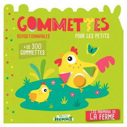 Livre Gommettes pour les petits Les Animaux de la Ferme