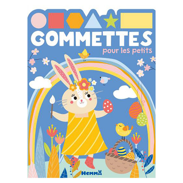 Livre Gommettes pour les petits Pâques