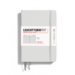 Carnet de notes Souple Ligné A5 14.5 x 21 cm Light Grey