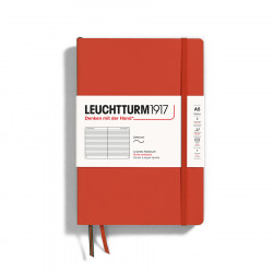 Carnet de notes Souple Ligné A5 14.5 x 21 cm Fox Red