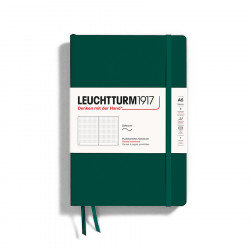 Carnet de notes Souple Pointillé A5 14.5 x 21 cm Forest Green