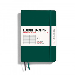 Carnet de notes Souple Ligné A5 14.5 x 21 cm Forest Green