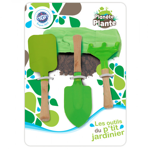 Outils du P'tit Jardinier 3 pcs