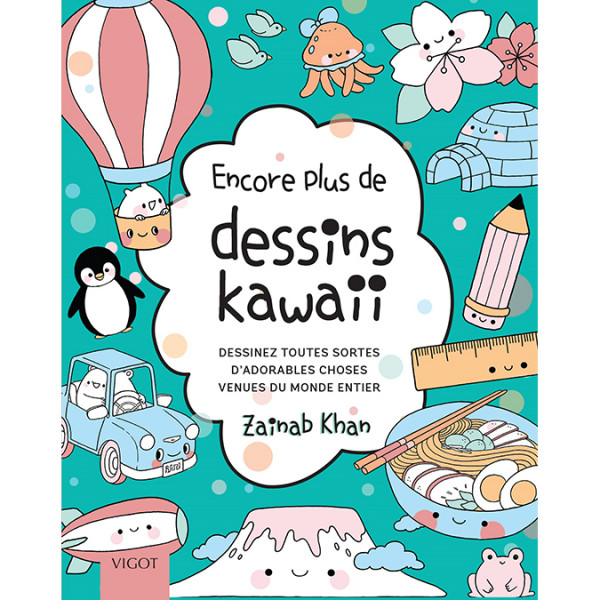 Livre Encore plus de petits dessins Kawaii