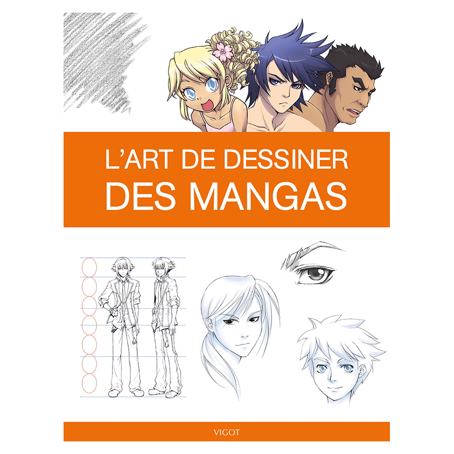 Livre L'art de dessiner des mangas - Scrapmalin