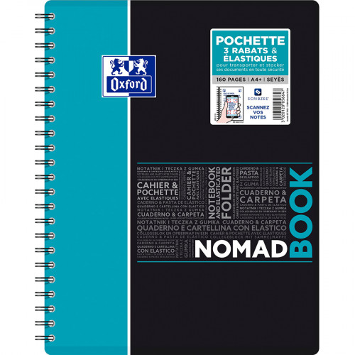 Bloc-notes Oxford etudiants easynotes a4+ petits carreaux 5mm 160