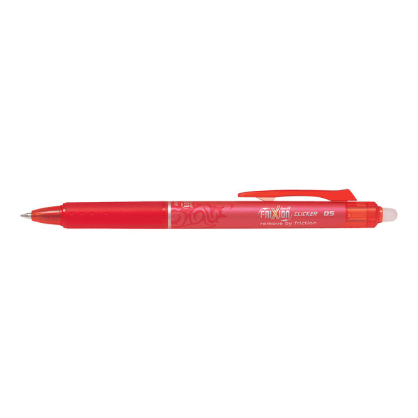 Stylo roller Frixion Ball Clicker pointe fine 05 Rouge