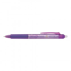 Stylo roller Frixion Ball Clicker pointe fine 05 Violet