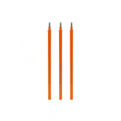 Recharge pour stylo effaçable x 3 pcs Orange
