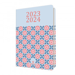 Agenda scolaire 2023-2024 journalier Abstrait Visage Editions Oberthur chez  Rougier & Plé