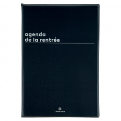 Agenda semainier 2023-2024 16 x 24 cm Boréal Noir