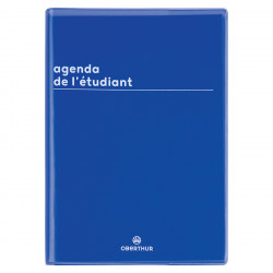 Agenda scolaire 2023-2024 journalier MONSIEUR MADAME Editions Oberthur chez  Rougier & Plé