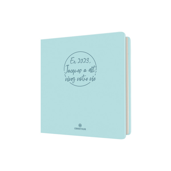 Agenda semainier 2023-2024 16.5 x 16.5 cm Camelia Lagon