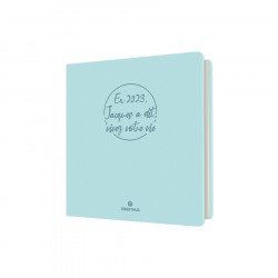 Agenda semainier 2023-2024 16.5 x 16.5 cm Camelia Lagon