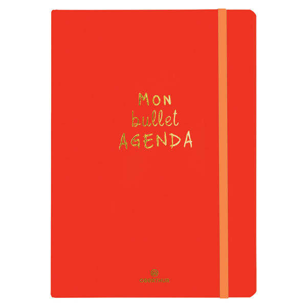 Agenda semainier 2023-2024 21.6 x 15.5 cm Bullet Corail